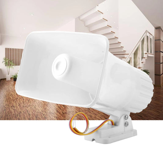 150 dB DC 12V Dual Tone Wired Horn Siren Burglar Alarm System Warning Althorn for Home Security