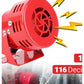 7 Sound 12V 100W 125Db Alarm Horn Car Electronic Warning Siren Motorcycle Alarm Firemen Ambulance Loudspeaker with Mic for Car