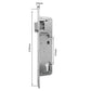 Smart fingerprint lock body special mortise smart lock 5050 125mm-240mm 2585-7085mm 5572 6072 300*6085 lock body
