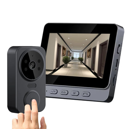 Home Digital Viewer IR Night Vision Digital Door Viewer 2.4G WiFi Automatic Sensing Video Intercom Door Cameras Two-Way Intercom
