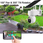 Solar Security Cameras Wireless Outdoor 4MP HD WiFi 4G Outdoor Wireless Video Camera 3.5W Solar Panel 9000 mAh Battery Powered