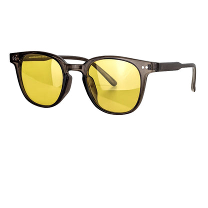 SHINU Myopia Night Vision Glasses Man Night Driving Glasses Women 80% Blocking Blue Light Lenses for Office Working TR90 Eyewear