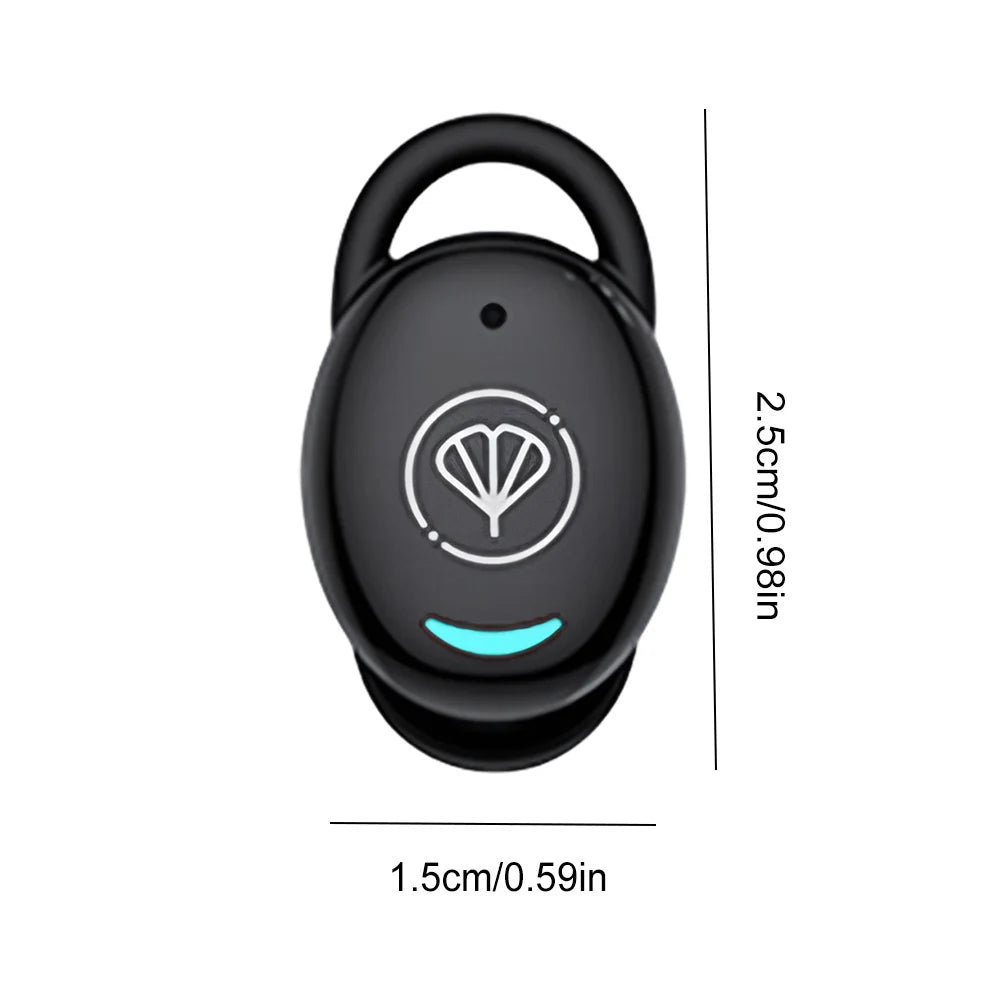 Hearing Aids Bluetooth-Compatible 5.3 Earbuds Hearing Aid Mini Sound Amplifier Noise Cancelling Single Ear Headphone for Seniors