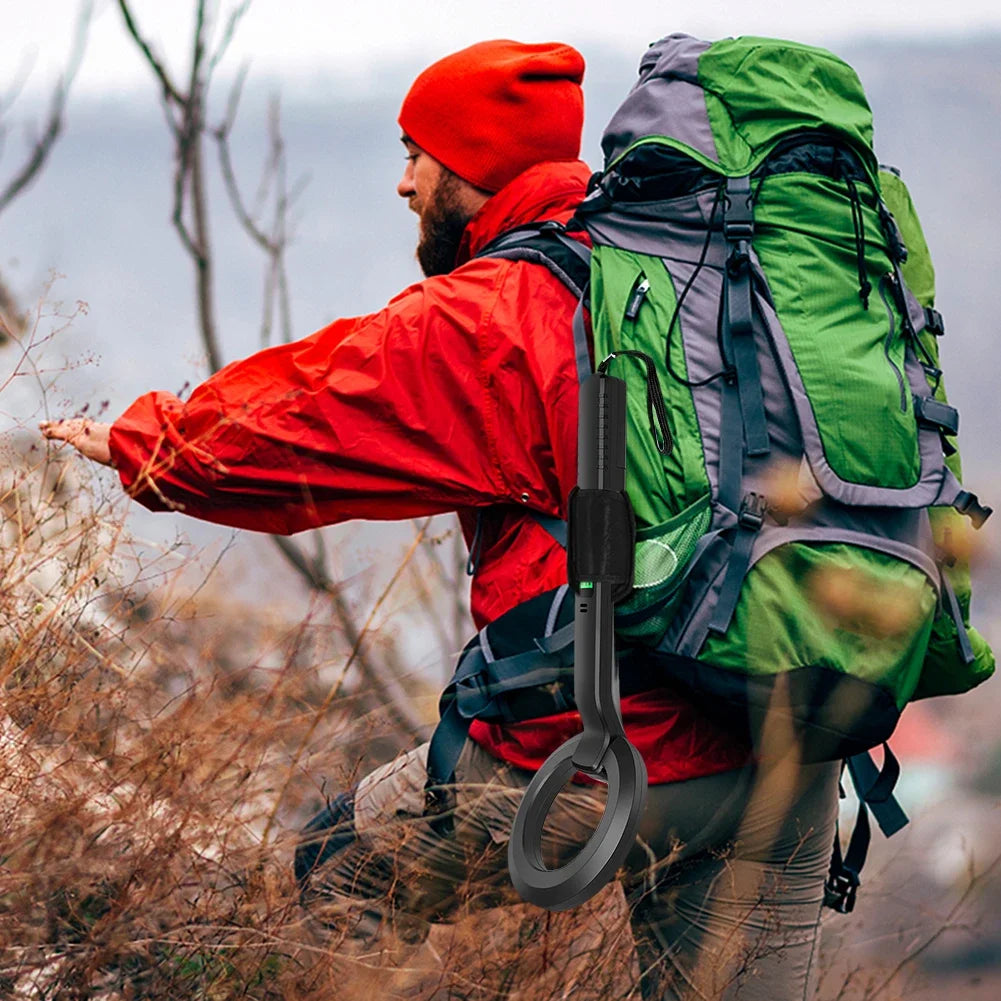 Metal Detector Gold Silver Detector Gold Search Treasure Getector Gold Finder 360 Degree Handheld Alarm Coil Metal Detect Tool