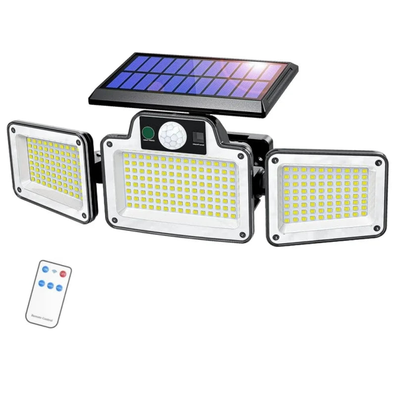 LED Solar Lights for Outside,Solar Lights Outdoor with Motion Sensor,IP65 Waterproof Wireless Security LED Wall Lamp for Garden