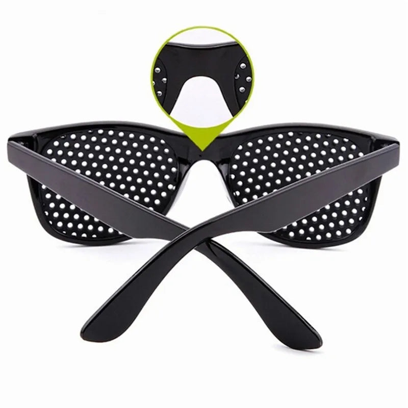 Vision Care Wearable Corrective Glasses Improver Stenopeic Pinhole Pin Hole Glasses Anti-fatigue Eye Protection Oculos De Grau