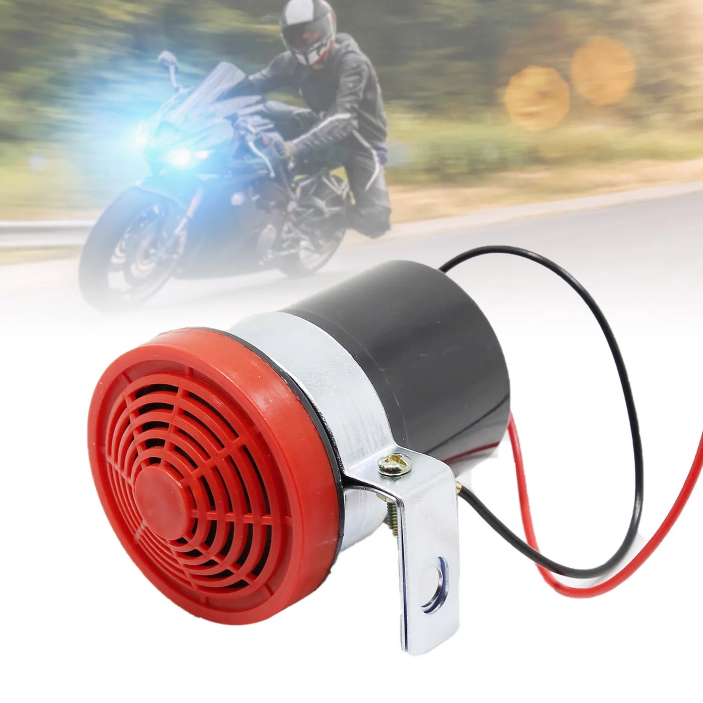 12V 300DB Car Reversing Alarm Beeper Signal Speaker Buzzer Warning Car Alert Horn Car Back-up Alarm For Car Motorcycle Vehicle