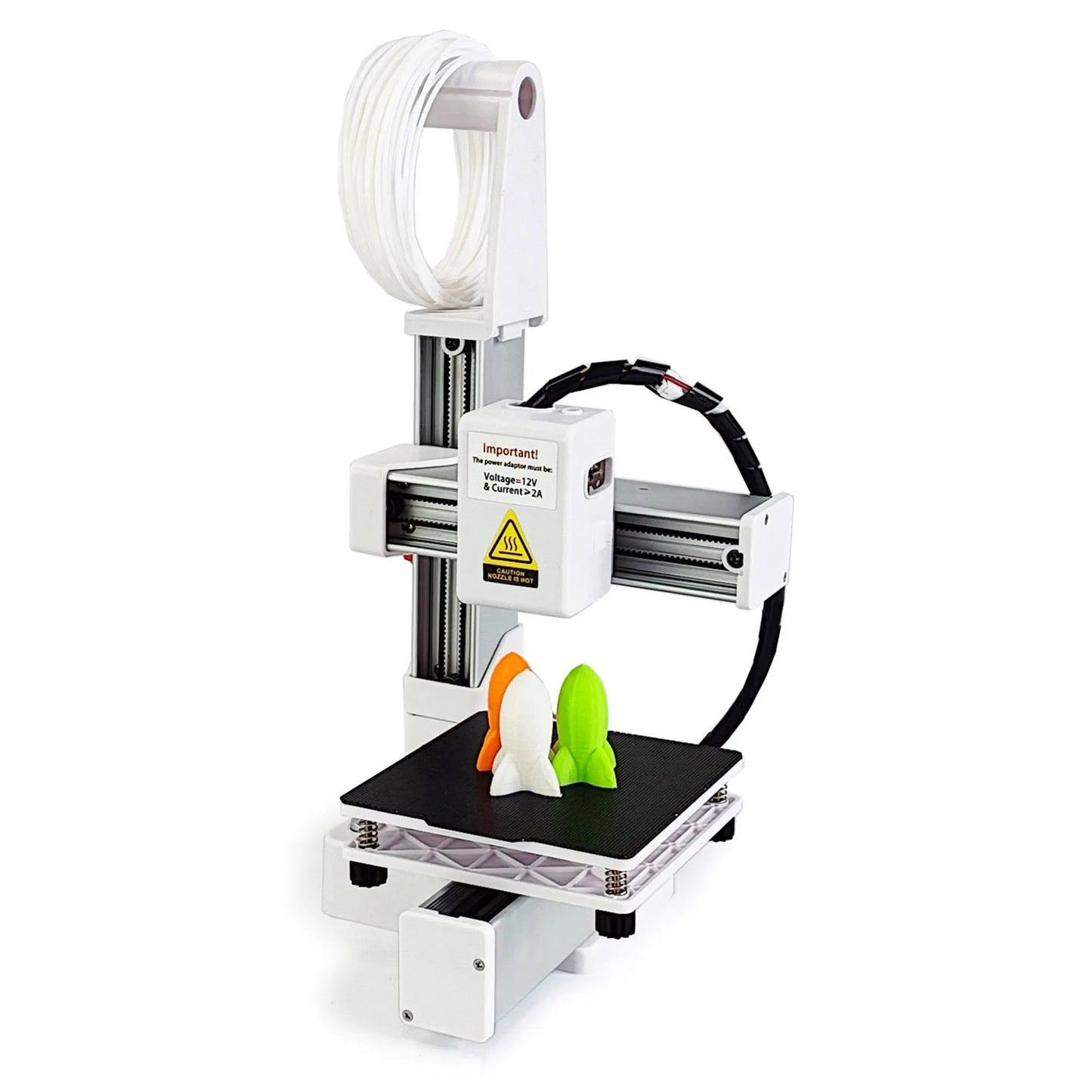 Frequency Division Multiplexing 3D Printer ABS Small 3D Printer Easy Operating All Metal Nozzle Rapid Heating for Model Making