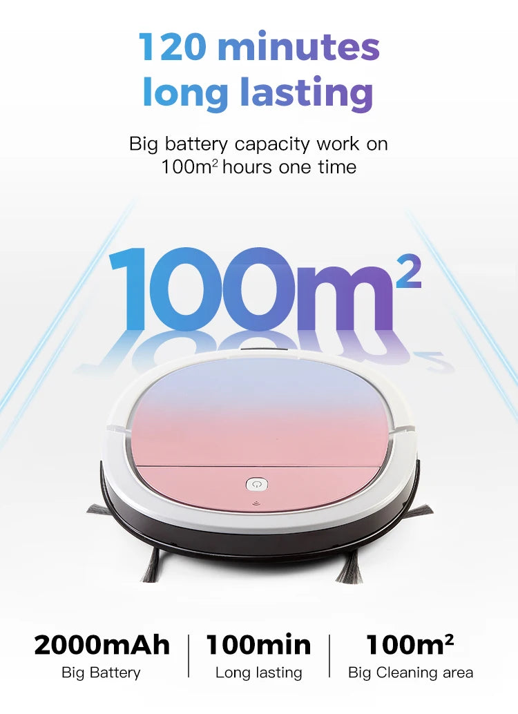 Home Appliance Robot Vacuum Cleaner 180ml Water Tank,Sweeper and Mop Commercial Cleaning Robots House Keeping Vacuum Cleaners
