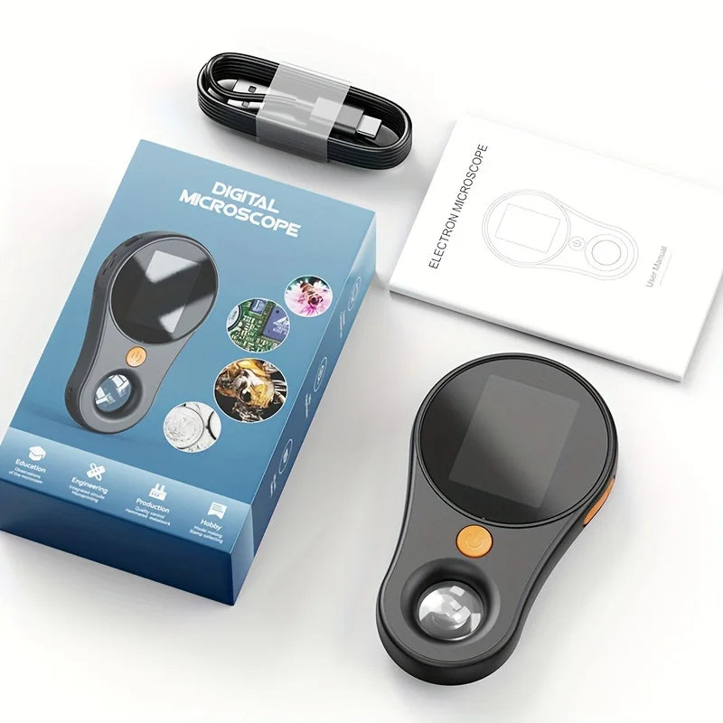 Explore the Micro World，500Magnification，Suitable for Jewelry Inspection、Biological Observation，SupportPCandMac