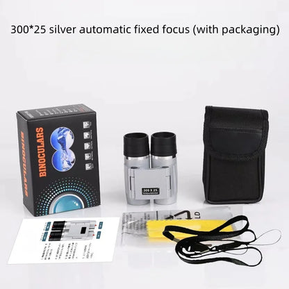 Binoculars auto-focus telescope HD high-magnification micro-light night vision portable outdoor binoculars