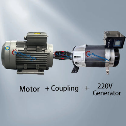 High Power 10000W 20KW 30KW Alternator 220V 380V AC Output Stable Voltage Permanent Magnet Generator With Dual Voltage System