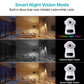 4G Security Camera with SIM Card 8MP 4K Dual Lens Two-Way Audio Indoor Baby Monitor Home CCTV Surveillance Night Vision