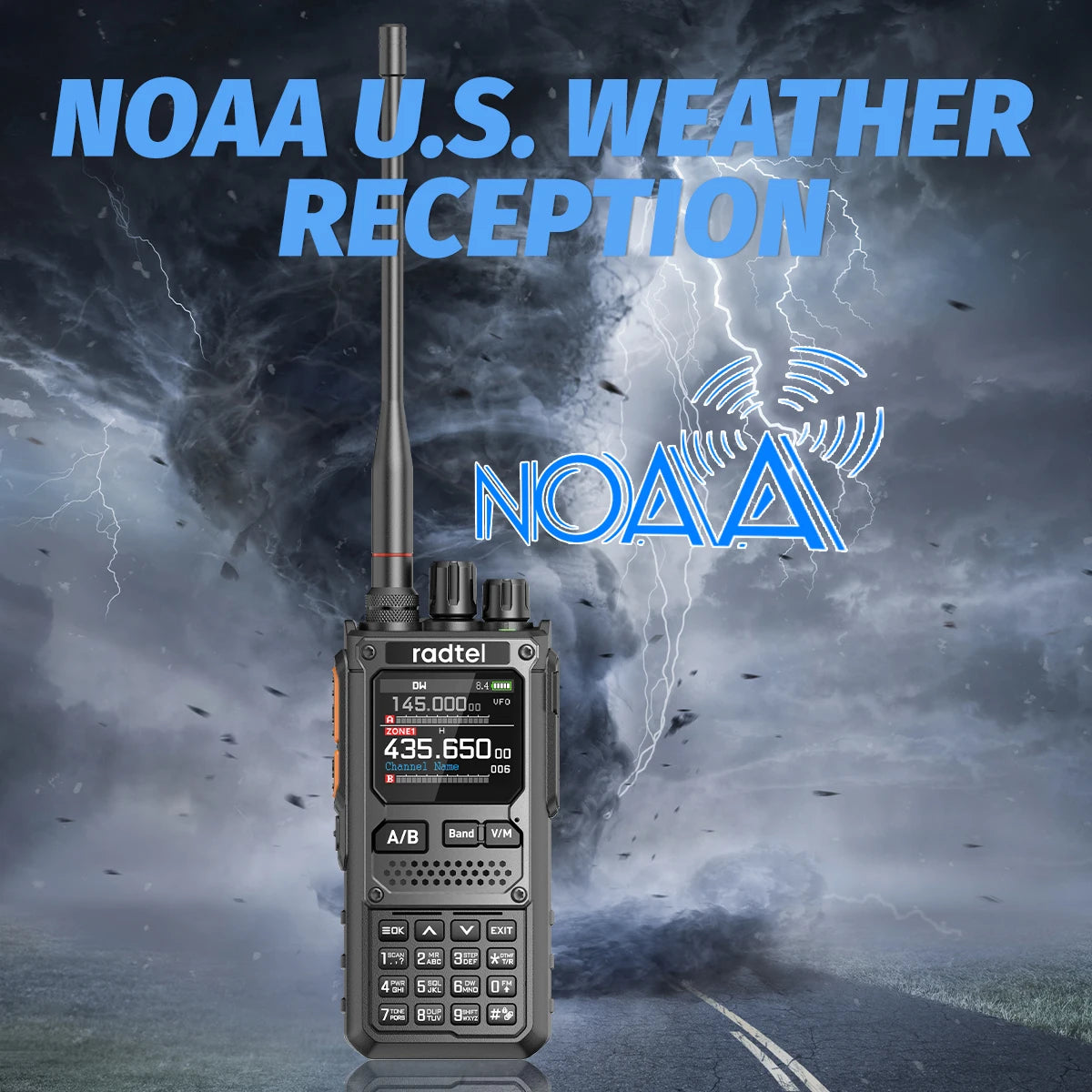 Radtel RT-920 10W Walkie Talkie Long Range SW MW LW AM SSB CB  Receive Wireless Bluetooth Phone Programming Ham Radio HF NOAA