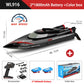 WLtoys WL916 RC Boat 55KM/H Brushless 2.4G Radio Electric High Speed Super Racing Boat Model Water Speedboat Kids Gifts RC Toys