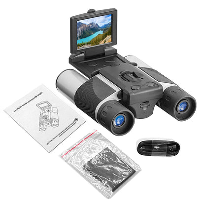 Digital Camera Binoculars 2.0 Inch LCD 8X Digital Zoom Video Photo Recording Telescope