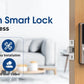 Smart Lock with password, Keyless Entry Door Lock with Touchscreen Keypads, Easy to Install, App Unlock, 50 User Codes