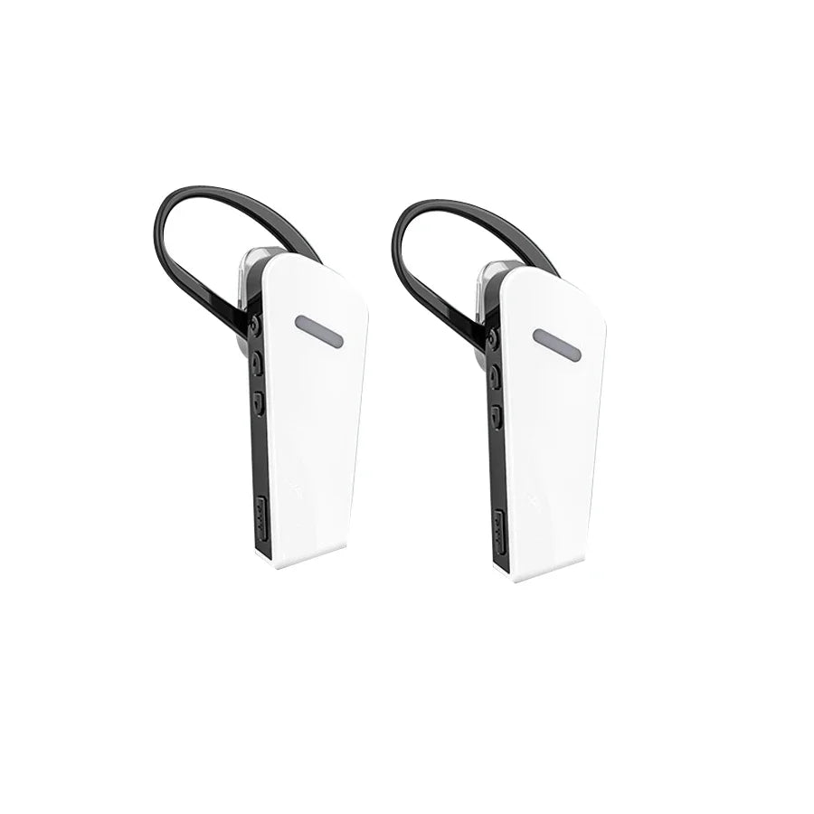 Walkie Talkie Wireless Mini 3W 400-470Mhz Radio Earphone Radio Beauty Salon Hair Salon Restaurant Ear Hook Small Compact