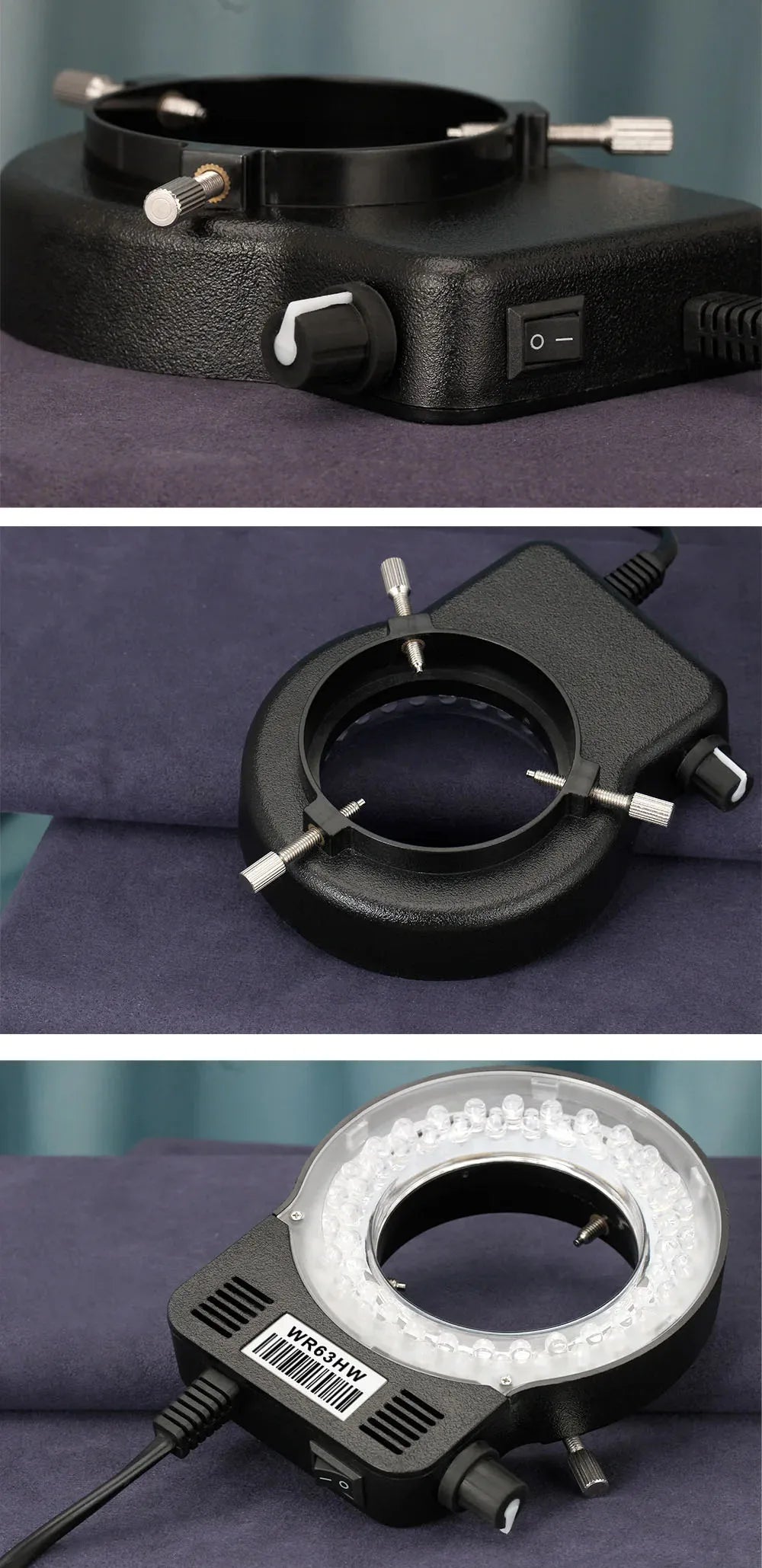 4K ULTRA Electronic Digital  Microscope  48MP USB HDMI Soldering Camera 130X 150X 180X C-Mount Zoom Lens For PCB Repair Tools