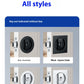 Slider door lock; square sliding door lock for home bedroom and bathroom with double hooks
