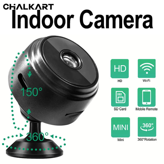 Surveillance Cameras A9 HD Wifi Smart Monitor Surveillance Cameras Sensor Camcorder Web Video Home Safety Wireless Security