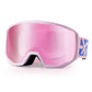 EXP VISION-Ski Goggles for Men and Women, OTG Anti Fog, UV Protection, Snowboard Glasses, Winter Eye Wear