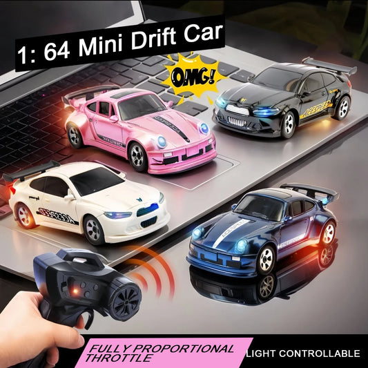 Competition Race Car 4WD Remote Control Car High Speed Four Wheel Drive Radio Controlled Mini Racing Car Model Boy Toy Gift