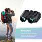 Binoculars 10X25 HD Mini Portable Telescope BAK4 FMC Coated Telescope Outdoor Bird Watching Hunting Travel Camping Ball Game