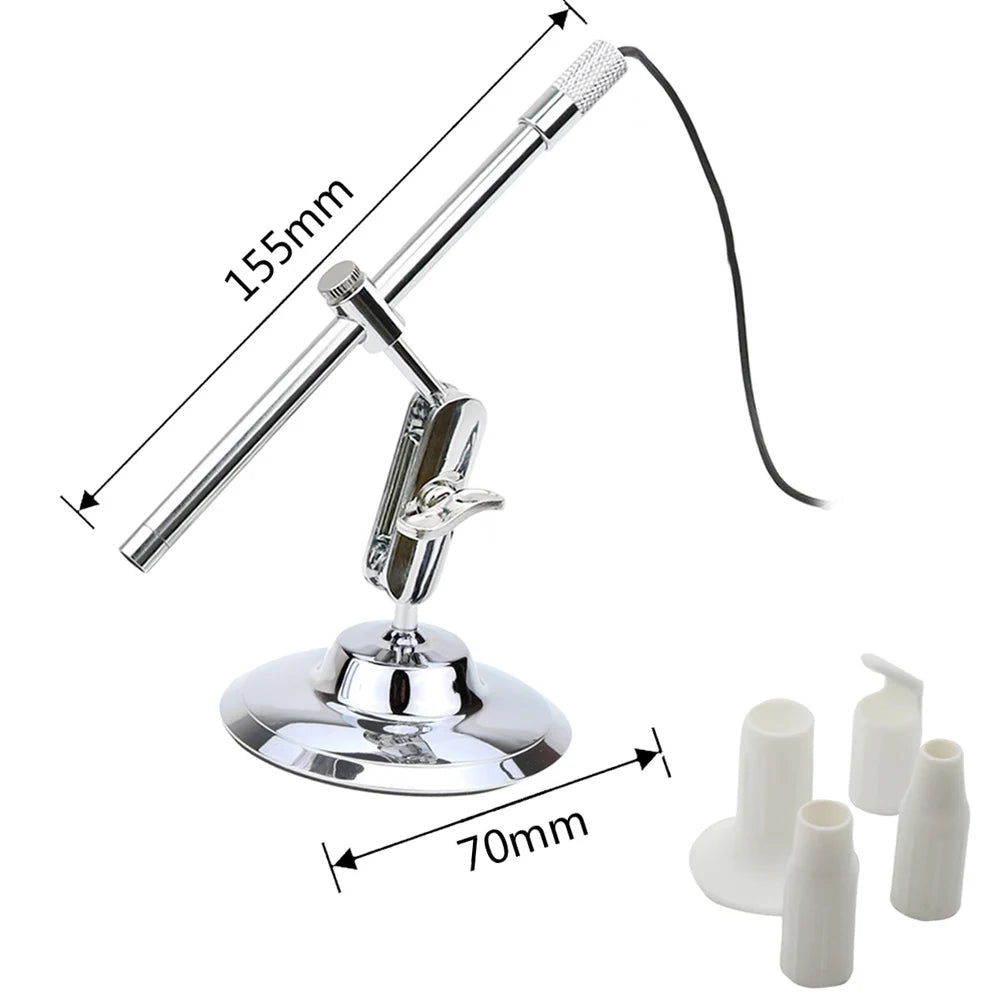 Portable Digital USB Microscope Inspection Magnifier IP67 Waterproof Camera Built-in 8 LED Lights with Advanced CMOS Sensor