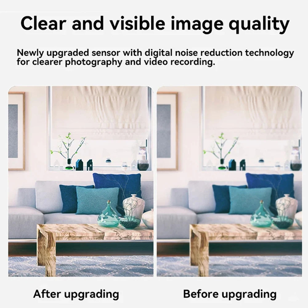 New Wireless Smart Surveillance Wifi Mini Camera Home Remote Monitoring High-definition Night Vision HD Camera For Security ﻿