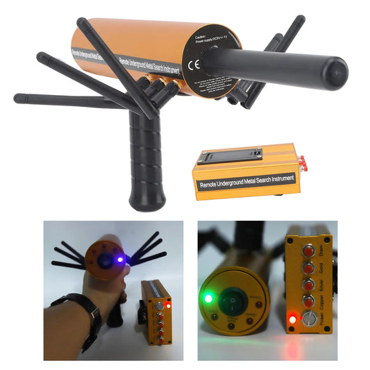 Metal Finder AKS Metal Detector Metal Pinpointer 30m Depth 1200m Range 6 Antenna Accurate Finding Gold Detector Metal Detector