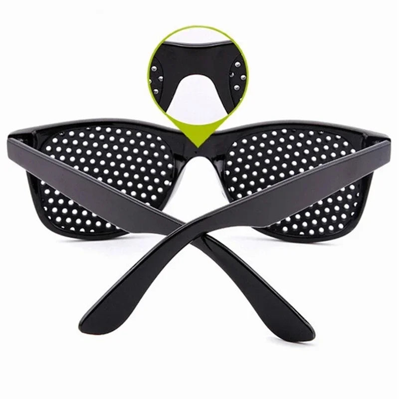 Vision Care Wearable Corrective Glasses Improver Stenopeic Pinhole Pin Hole Glasses Anti-fatigue Eye Protection Oculos De Grau