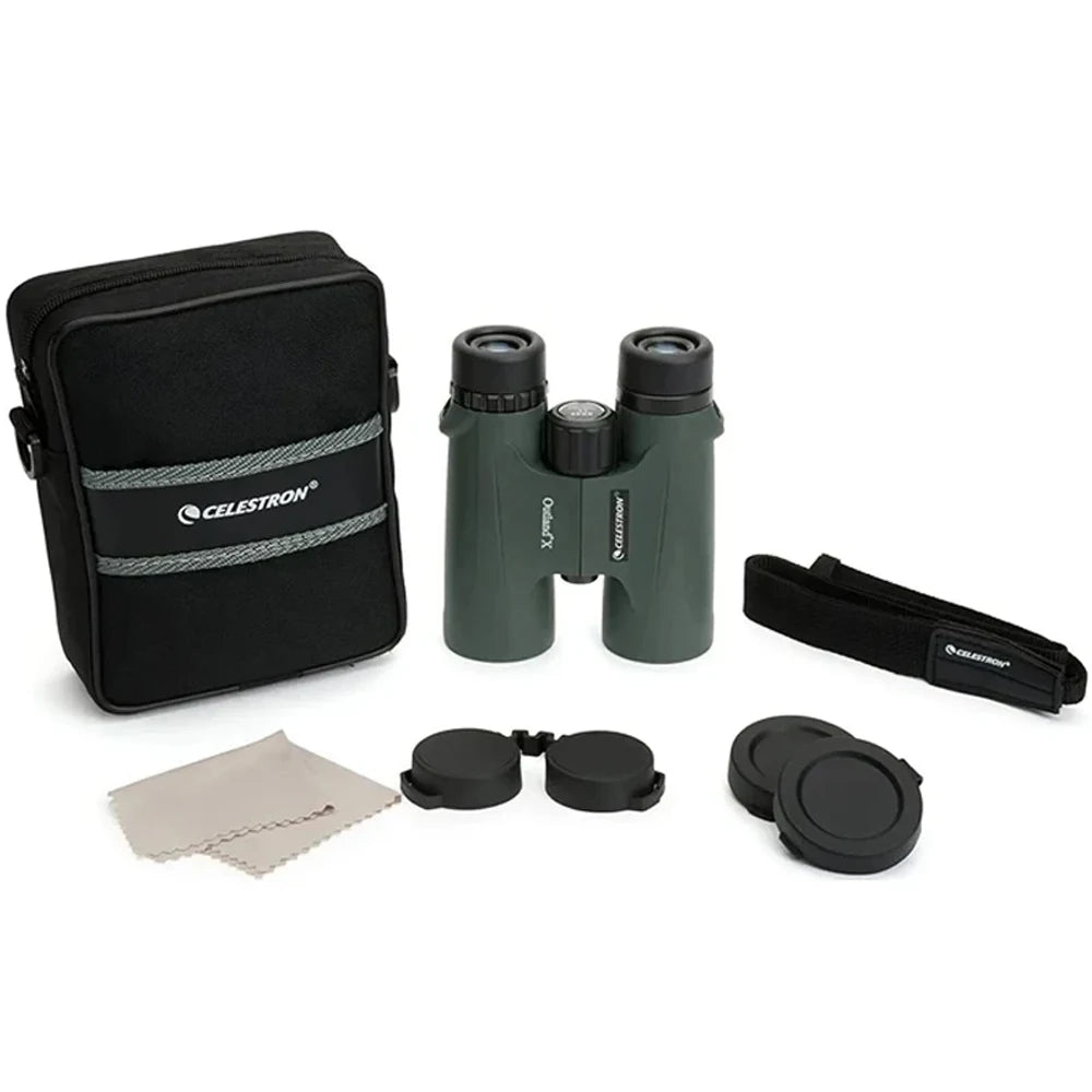 Celestron Outland X 10X42 Binoculars Waterproof & Fogproof Binoculars for Adults Multi-Coated Optics and BaK-4 Prisms