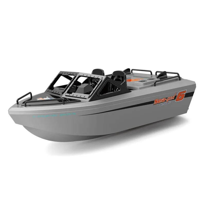 High-Speed Brushless RC Boat Electric Water Racer Remote Control Ship Model 2.4G Frequency New Design Karts Boat Toy