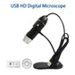 1600X 1000X USB Microscope Handheld Portable Digital Microscope USB Interface Electron Microscopes with 8 LEDs with Bracket