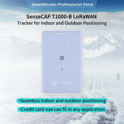 Seeed Studio SenseCAP T1000 B Tracker T1000-B LoRaWAN GPS GNSS WiFi Bluetooth Location Tracking for Indoor Outdoor Positioning