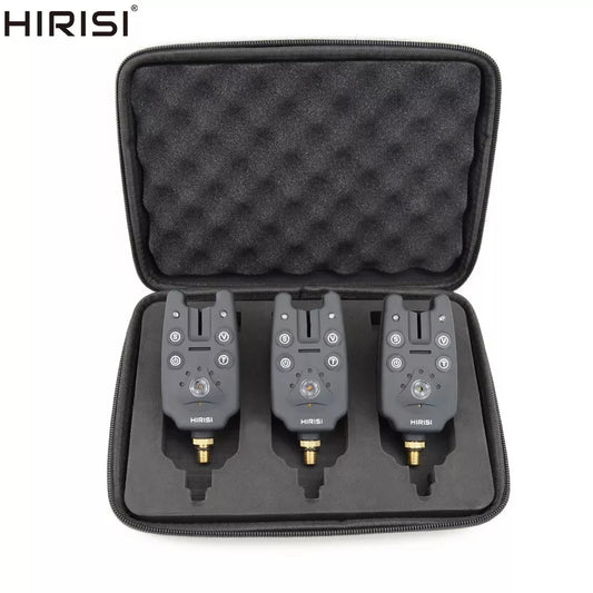 Carp Fishing alarm 3 in Case Fishing Bite Alarm Indicator Carp Fishing Tackle B1101-3