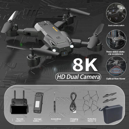Drone 8K Professional Drones 4K HD Aerial Photography Obstacle Avoidance Quadcopter Helicopter RC Distance 3000M