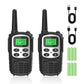 2PCS Mini Walkie Talkie Portable Two-Way Radio UHF Transceiver Set Walkie-talkies Radio Walkie Talkies for Children and Adults