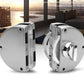 1 Set Double Open Sliding Door Lock Stainless Steel Glass Door Lock with Keys 8-12mm Safety Locks Office Glass Security Hardware