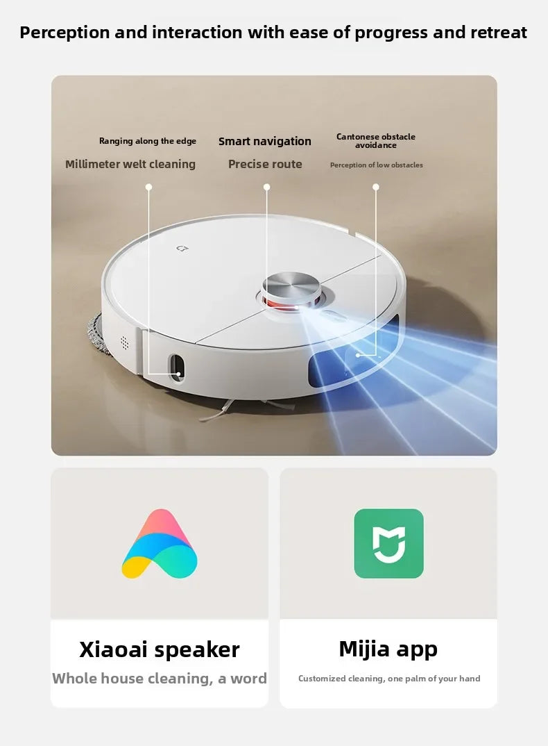 Mi Robot Vacuum M30S Auto Clean Sweep Mop Wash All in One