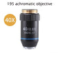 Biological Microscopes Lens 4X 10X 20X 40X 60X 100X(oil) 195 Achromatic Objective Lens Parts