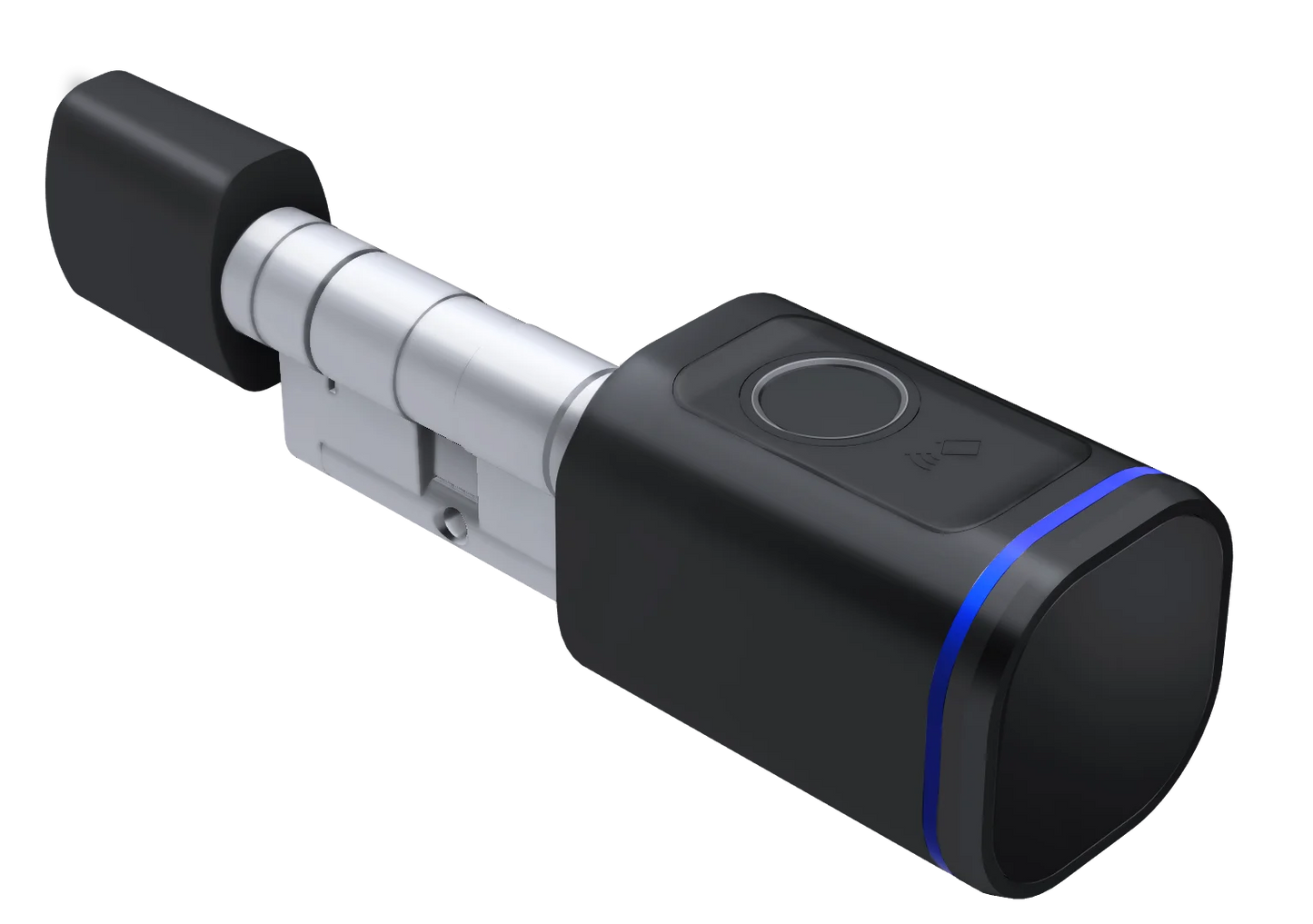 IAooGee L31 smart door lock with IC card/key/fingerprint/application, easy to install, suitable for office and apartment use