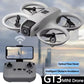 Drones GT3 MINI GPS 8K Professional HD 180° Dual Cameras WIFI Brushless Motors Obstacle Avoidance FPV Foldable Quadcopter Toys