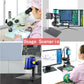 4K ULTRA Electronic Digital  Microscope  48MP USB HDMI Soldering Camera 130X 150X 180X C-Mount Zoom Lens For PCB Repair Tools