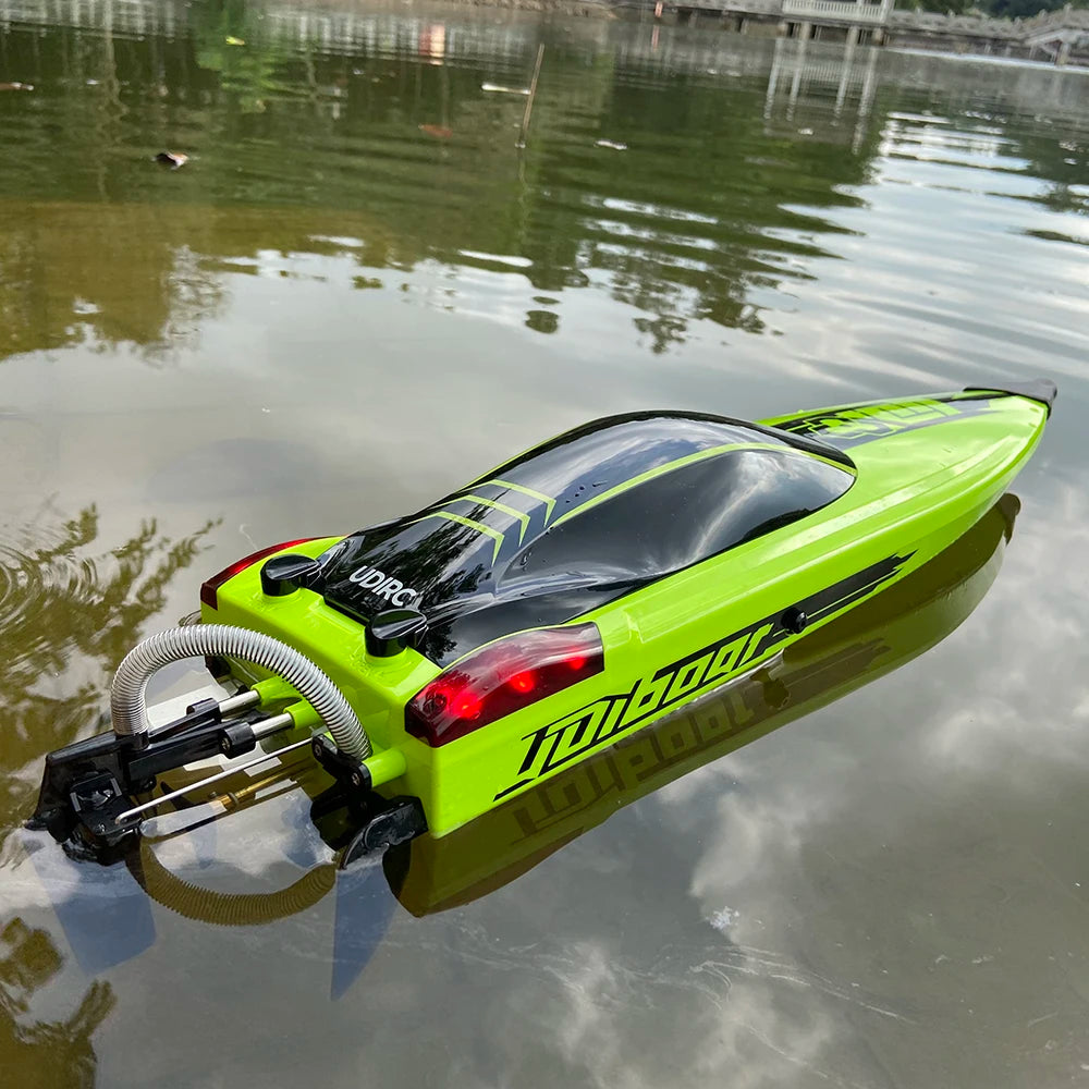 22.8Inches UDI R/C UDI018 Large RC Speed Boat 2.4G 4WD  40-45km/h Remote Control Brushless Watercraft for Hobby Adult