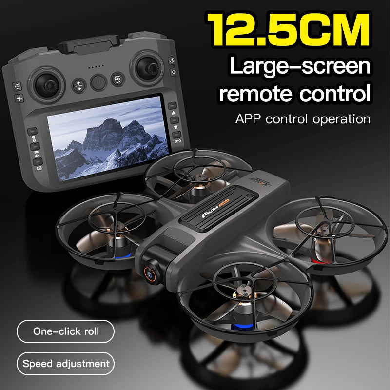 S156 Drone HD Dual-Camera Aerial PhotographyRemote Control with Screen Aircraft Optical Flow Hover Brushless RC Quadcopter Toy