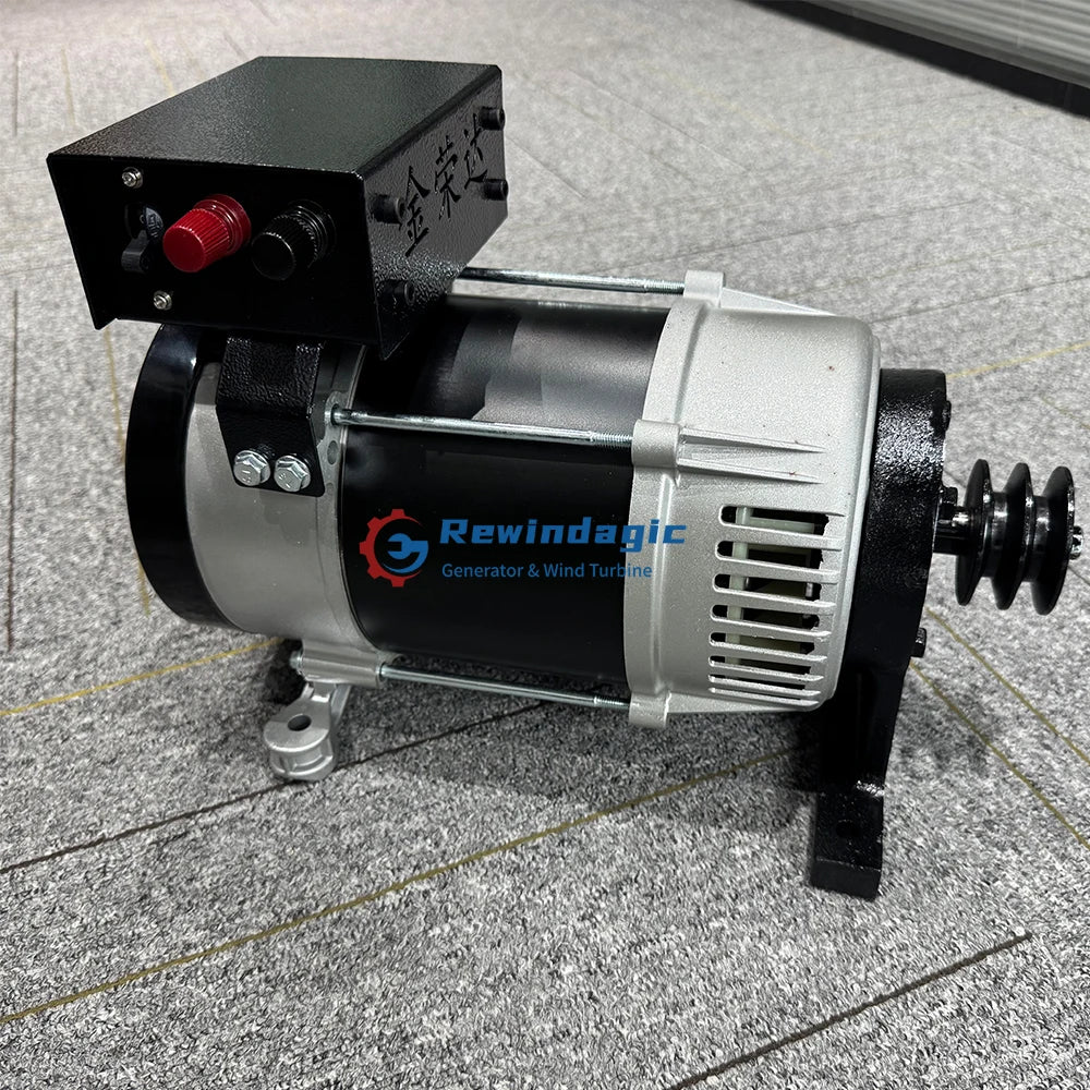 High Power 10000W 20KW 30KW Alternator 220V 380V AC Output Stable Voltage Permanent Magnet Generator With Dual Voltage System