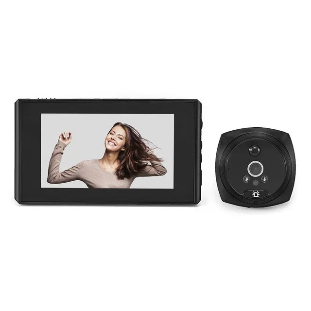 Door Viewer Video Peephole Camera Motion Detection 4.3" Monitor Digital Ring Doorbell Video-eye Security Voice Record