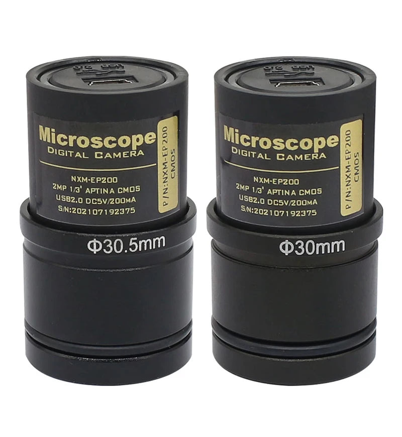 Microscope Electronic Eyepiece 2.0MP CMOS USB Camera Mounting Diameter 23.2mm 30mm 30.5mm for Bio-microscope Stereo Microscope